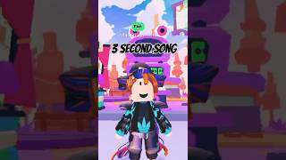 3 second song roblox robloxedit robloxmemes robloxshort robloxtrending plsdonate song songs [upl. by Eetsirhc154]