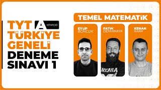 3D Türkiye Geneli Deneme Sınavı 1  TYT  A Kitapçığı Temel Matematik Soru Çözümleri [upl. by Ky]