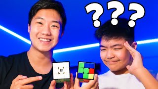 TEACHING MY LITTLE BROTHER HOW TO SOLVE A RUBIKS CUBE [upl. by Yelrahc261]