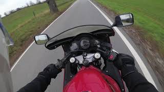 Suzuki RF 600 R Testride YI 4k [upl. by Llehcam]