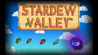 Stardew Valley EP 57 Pescando Esturjão Achigã Ófis Fazendo Caviar com Ovas [upl. by Lustig]