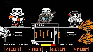 Undertale Ink Sans Full Fight Version 030 [upl. by Ryter]