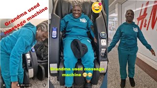 80 years old Nigerian Grandma used the message machine the first time [upl. by Donia346]