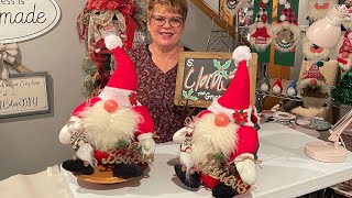 S Claus at the Gnome Pole  Come join us this awesome Christmas DIY Gnome Santa Claus Project [upl. by Mandy816]