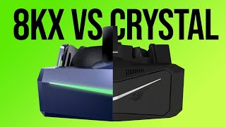 Pimax 8KX vs Crystal comparison [upl. by Aihn]