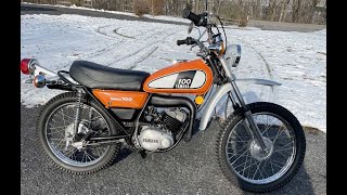 1975 Yamaha DT100 Restoration [upl. by Kauffmann]