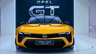 FIRST LOOK  2025 Opel GT A Modern Classic Reborn [upl. by Zared877]