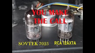 RCA 12AX7A vs Sovtek 7025 12AX7 WA You make the call Tube Tone Comparison Peavey XXX [upl. by Oilut]