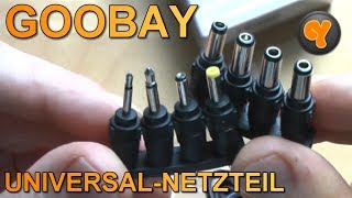 UnboxingFirst Look Goobay UniversalNetzteil NTS 1000 MW [upl. by Akinad]