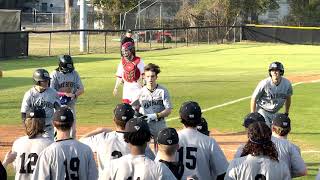 Threerun homer leftcenter shorts baseball sharks homerun [upl. by Ojybbob852]