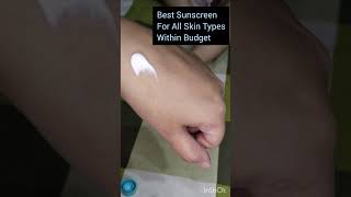 Aqualogic Sunscreen SPF 50 REVIEW aqualogica sunscreen makeupreview honestreview shortvideo [upl. by Ettegdirb]