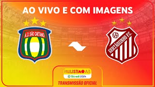 JOGO COMPLETO SÃO CAETANO X SERTÃOZINHO  RODADA 15  PAULISTÃO A3 SICREDI 2024 [upl. by Llenaej]