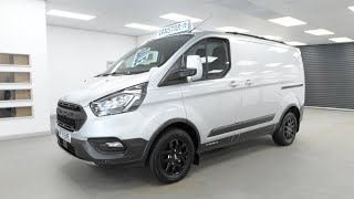 Ford Transit Custom 300 20 Trail Edition 5 Door Silver 130 BHP  WF71 EHE  VanStar [upl. by Julide]