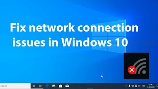 How to Fix WiFi Problems in Windows 10 [upl. by Lorelie]