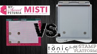 MISTI vs Tim Holtz Stamp Platform [upl. by Carline257]