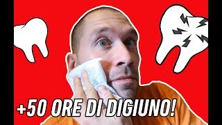 😬 UN DIGIUNO SENZA DENTI 50 ORE di Digiuno dopo Estrazione Denti del Giudizio [upl. by Ielarol606]