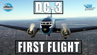 Quick Tutorial on the NEW DC3 from the MSFS 40th Anniversary Update SU11 [upl. by Rebe]