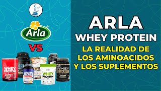 PROTEINA ARLA VS MARCAS DE SUPLEMENTOS  ¿COMO DEBERIAN DAR LOS AMINOACIDOS  PROYECTO S [upl. by Caraviello343]