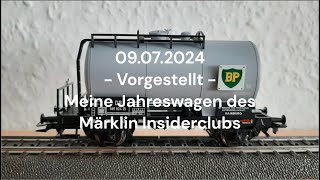 20240709  Vorgestellt  Jahreswagen vom Märklin Insiderclub [upl. by Vizzone]