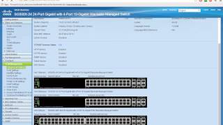 SG500X Series Switches Native Stack Demonstration [upl. by Nawiat]