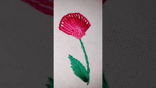 Flower embroidery  embroidery stitch  embroidery work [upl. by Ylrevaw311]