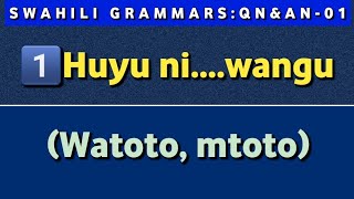 Swahili Grammars✅️ Swahili Speaking practice [upl. by Clareta596]