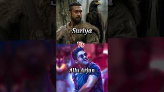 Suriya❤ 🆚 Allu Arjun 🥵 full information🤔kanguva💥pushpa2👑bollywood😱indianactor💕viralshort🔥 [upl. by Gruver408]