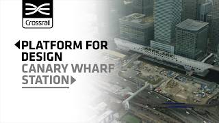 Platform for Design Canary Wharf station [upl. by Thais]