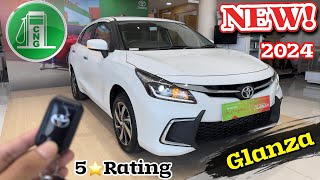 New 2024 Model Toyota Glanza Cng Review  Price  Mileage  Feature  Toyota glanza 2024 model [upl. by Adaj276]