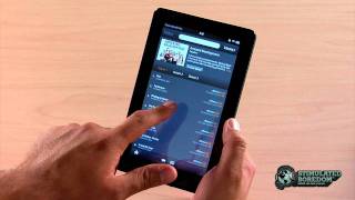 Amazon Kindle Fire Review  Part 3 of 4 quotMusic Video amp Docsquot [upl. by Ys]