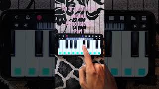 Ab to aadat si hai mujhko Piano tutorial Part 1 piano youtubeshorts ytshorts [upl. by Crutcher]