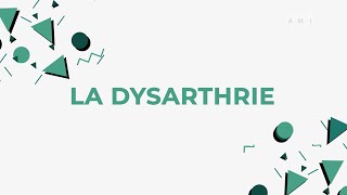 La dysarthrie [upl. by Torey]