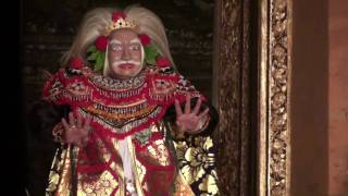 Topeng Tua Mask Dance Performance at Ubud Royal Palace 2009 [upl. by Reppiks]