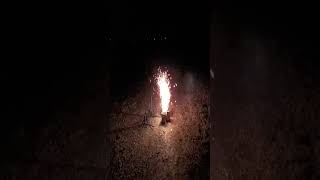 Laser  Weco Fontäne lidl short feuerwerk [upl. by Baten]