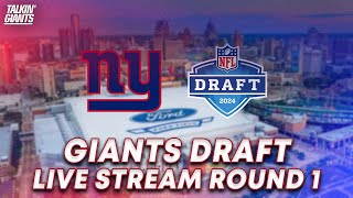 New York Giants 1st Round Draft Live Stream [upl. by Lemhar863]