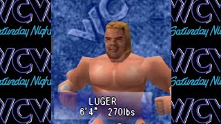 Lex Luger theme amp entrance  WCW Saturday Night by GM Spectre Nintendo 64 [upl. by Akcinahs]