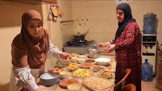 أحلى إفطار عند حماتي 🤩 The most delicious dinner table at my motherinlaws during Ramadan [upl. by Begga]