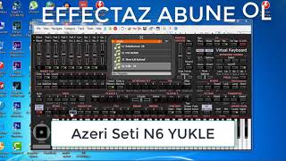 Azeri Seti N6 KORG PA4X PC YÜKLƏ 2018 [upl. by Aisayt]