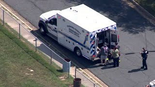 Teenager fatally shot at Joppatowne High School in Maryland  NBC4 Washington [upl. by Annawyt104]