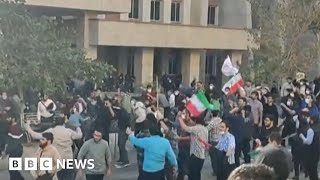 Thousand people charged in Tehran over Iran protests  BBC News [upl. by Ettolrahs]