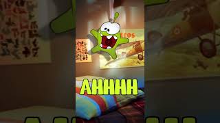 Om Nom a peur des fantômes et des esprits shorts youtubeshorts omnom cuttherope [upl. by Neras]