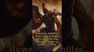 The Fall of Achilles Explained in 60 Seconds shorts mythology achilles history [upl. by Ehtylb]