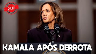 Kamala Harris discursa após derrota para Trump [upl. by Shaum]