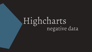 Highcharts  highlight negative data [upl. by Atsugua]