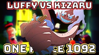 ¡Luffy Quinta Marcha vs Almirante Kizaru  One Piece 1092 [upl. by Favian603]