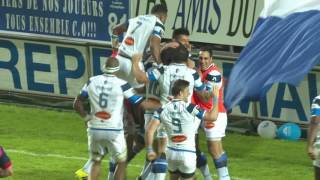 TOP 14  Castres  Stade Français  3514  Essai Rémi LAMERAT CAS  J26  Saison 20152016 [upl. by Eikciv]