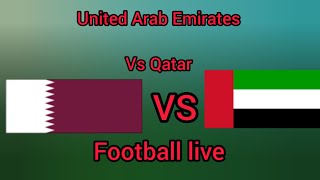 مباراة الامارات وقطر بث مباشر اليوم تصفيات كاس العالم اسيا 2024 United Arab Emirates vs Qatar [upl. by Hubing]