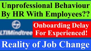 Reality of IT Job Change HR Unprofessional Behavior Before Joining Date tcs wipro ltimindtree [upl. by Willem]