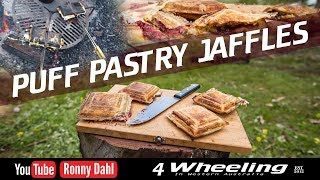 Puff Pastry Jaffles Camping food [upl. by Hbahsur197]