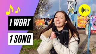 1 Wort 1 Song auf der Straße in Berlin 😱🎶  Vlog Jamie Roseanne [upl. by Kerred]